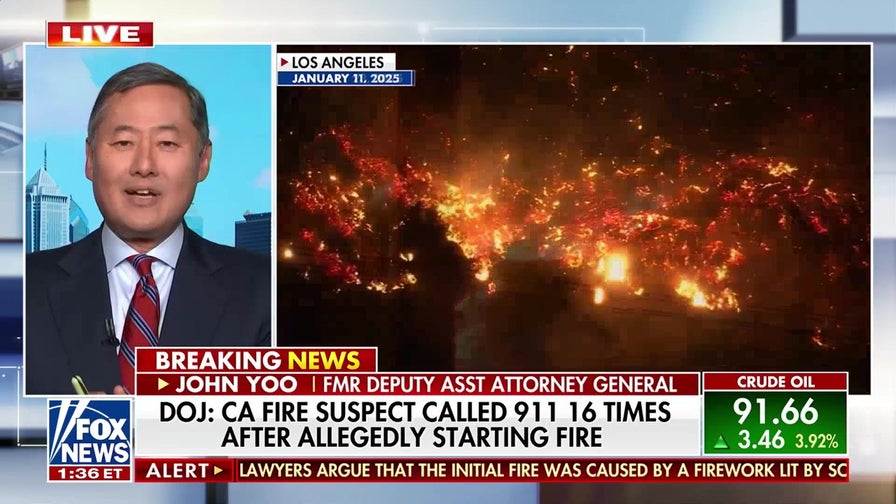 John Yoo explains prosecutor's challenge in California Palisades fire trial