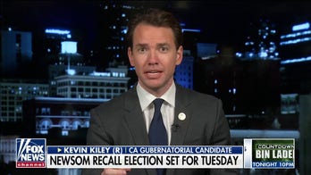 California gubernatorial candidate makes final pitch before recall election