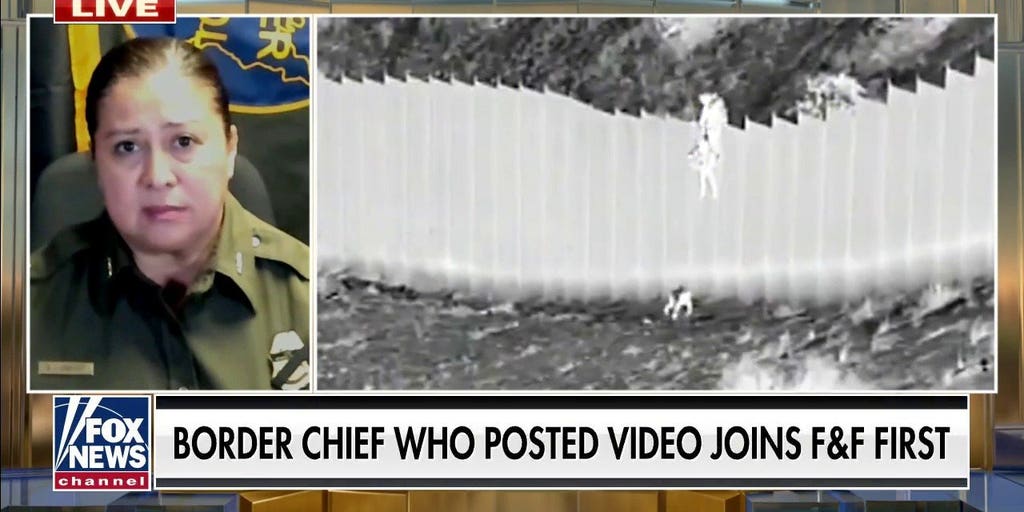 Border Patrol chief posts video of children dropped over border wall ...