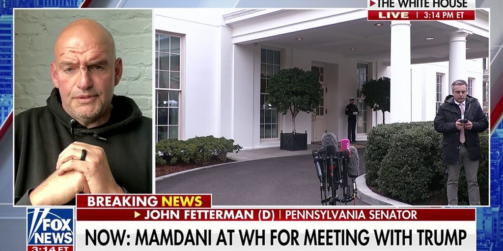 Fetterman predicts Trump, Mamdani meeting will be ‘cordial,’ ‘regular conversation’