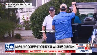 Biden refuses to comment on the tragic Hawaii wildfires - Fox News