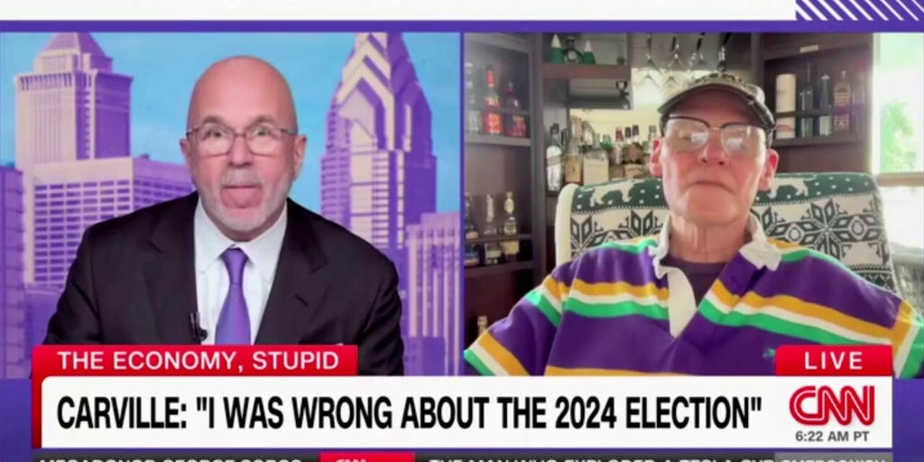 Carville tells CNN Dems failed by making 2024 presidential election all about Trump