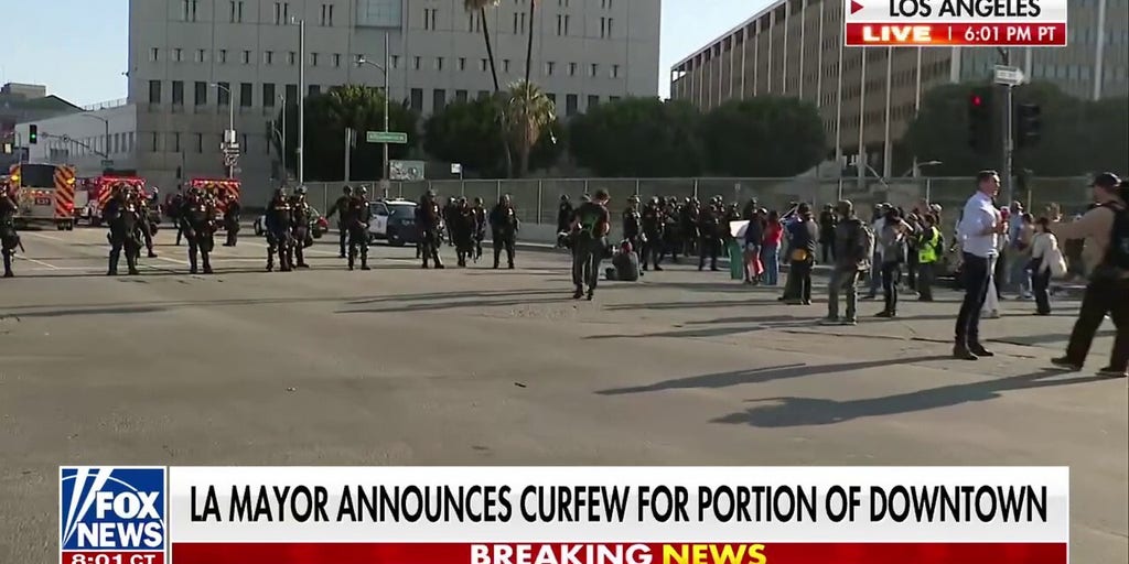 LA mayor announces curfew amid unrest