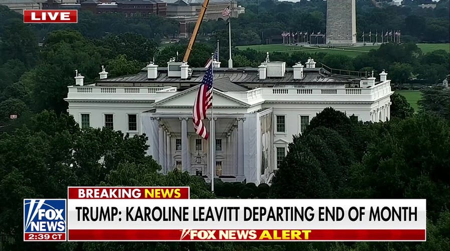 President Trump announces Karoline Leavitt will leave press secretary role