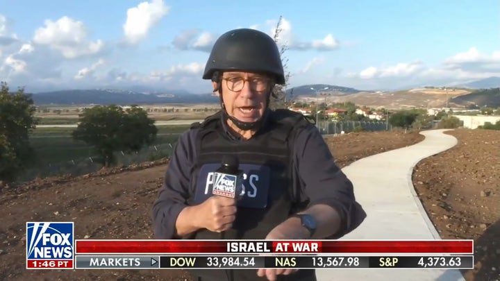 Greg Palkot reports from Lebanon-Israel border as fighting rages 