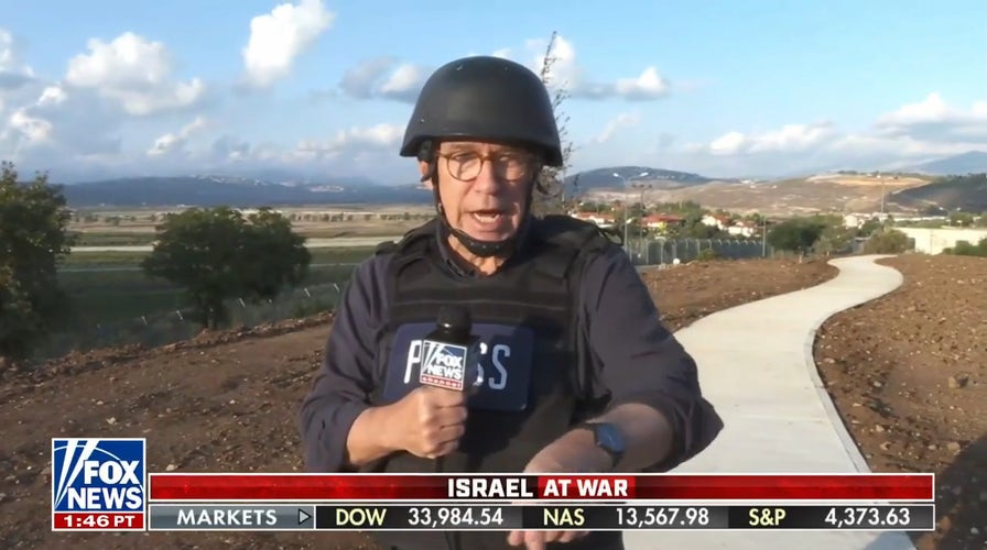 Greg Palkot reports from Lebanon-Israel border as fighting rages 