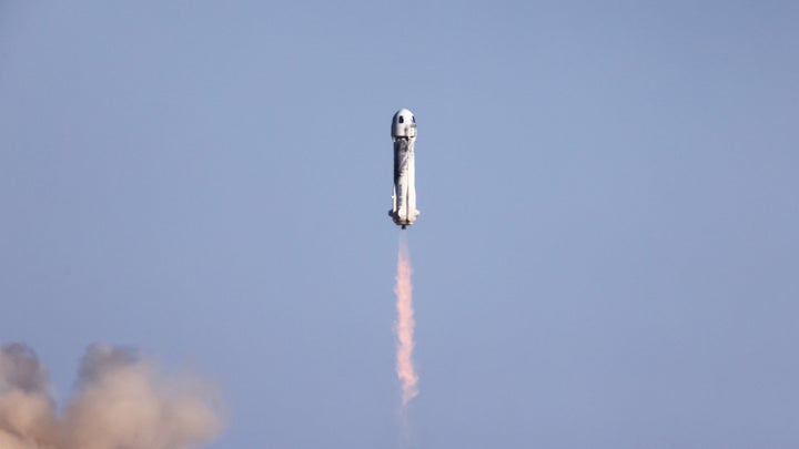 Blue Origin's third human spaceflight, the first with 6 on board