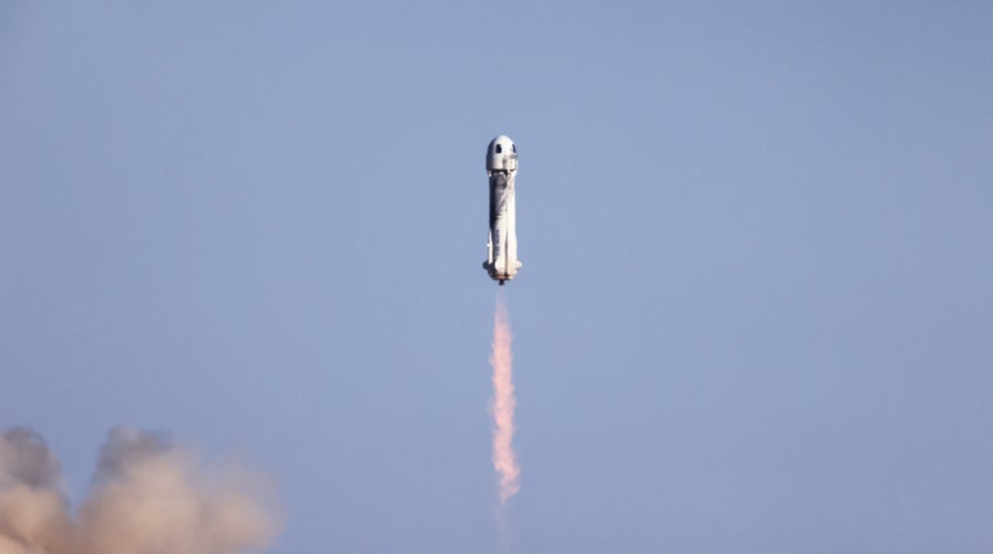 Blue Origin's third human spaceflight, the first with 6 on board