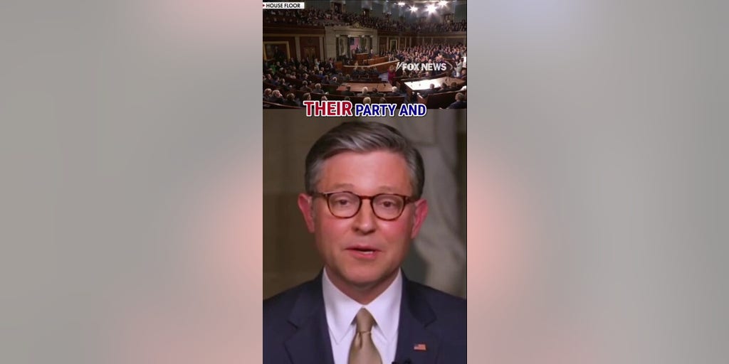 Speaker Johnson slams Omar, Tlaib for SOTU behavior: 'SHAMEFUL!'