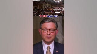 Speaker Johnson slams Omar, Tlaib for SOTU behavior: 'SHAMEFUL!'