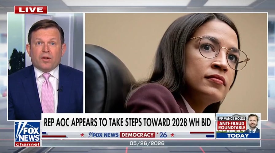 Rep Alexandria Ocasio-Cortez appears to take steps toward 2028 White House bid