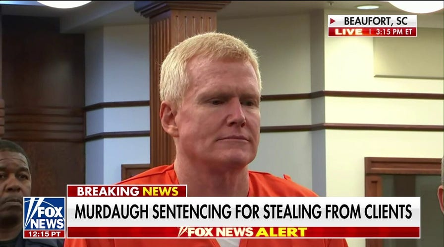 Murdaugh sentenced for financial crimes