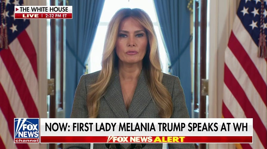 Melania Trump addresses speculation, 'smears' and 'baseless lies' astir  alleged relation  with Jeffrey Epstein