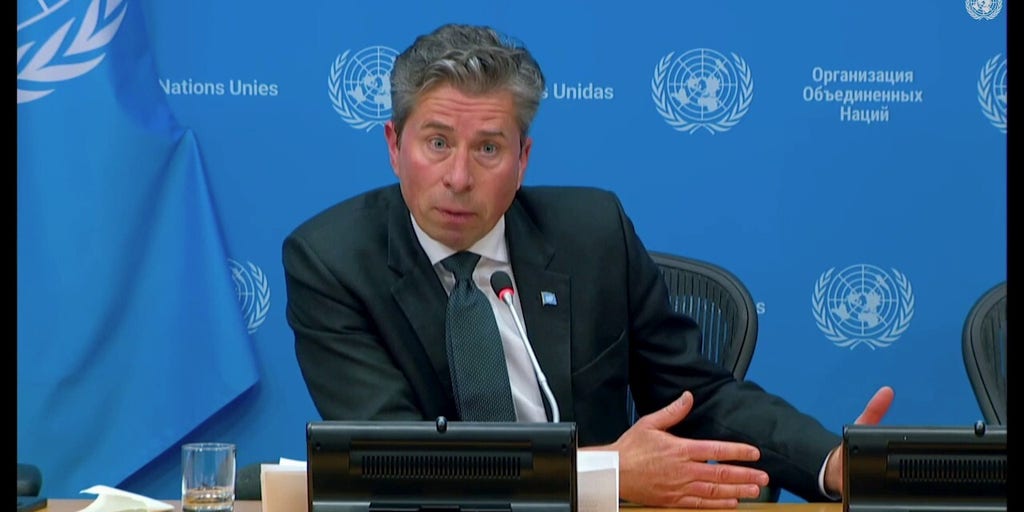 United Nations aid chief denies UN involvement in holding hostages in Gaza