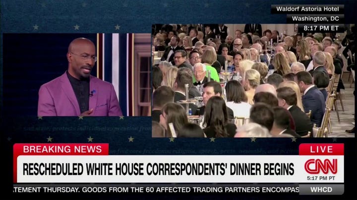 CNN host gives Trump rare credit for one move at WHCA Dinner