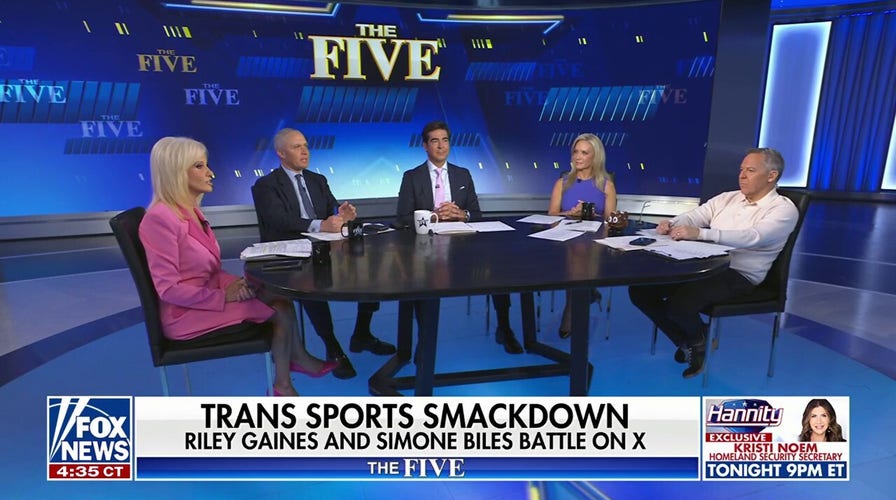 Greg Gutfeld calls Simone Biles a ‘coward’ for not standing up for women’s sports