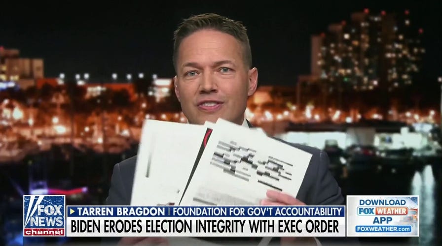 What is the Biden admin hiding with these redacted documents?: Tarren Bragdon