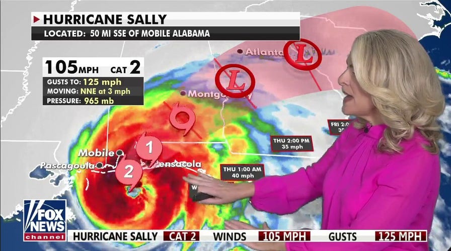 Flood, tornado concerns as Hurricane Sally makes landfall