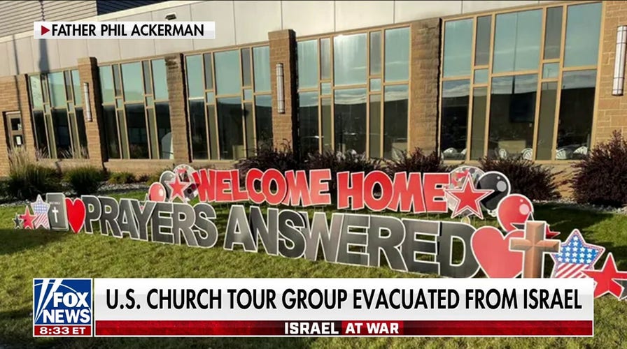 US church tour group evacuated from Israel