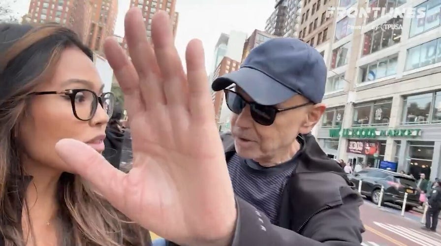 WATCH: TPUSA reporter confronts liberal protester hurling racist insults