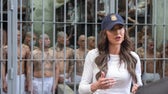Dentro de la "mega prisión" de El Salvador