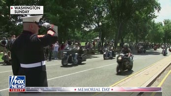 Annual Rolling to Remember motorcycle rally honors troops in DC