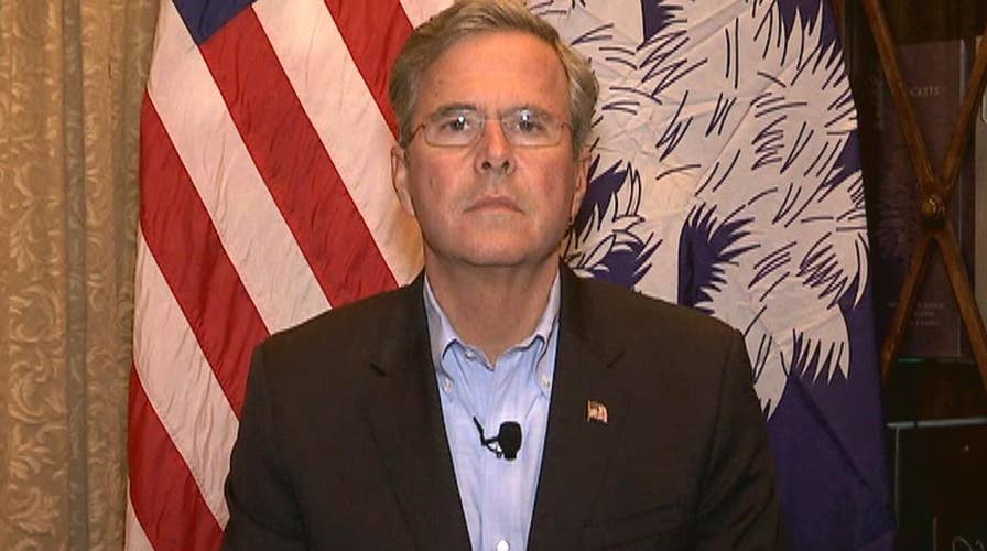 Jeb Bush sizes up Obama's post-Paris leadership