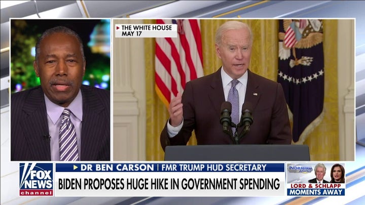 Dr. Ben Carson: Biden endangering our children's future through massive debt, inflation