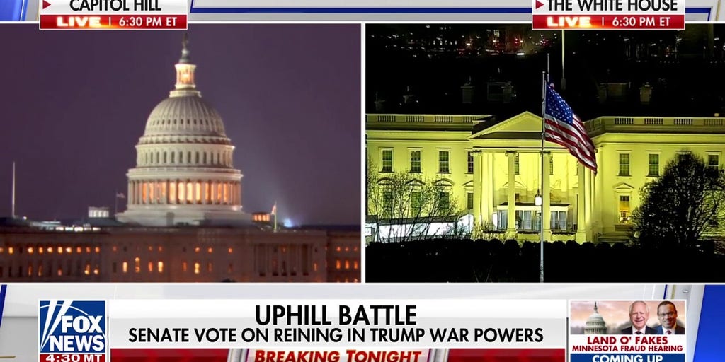 Senate rejects Democratic effort to halt war in Iran