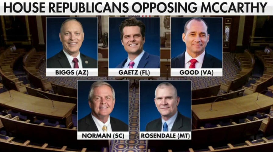 How close is Kevin McCarthy to the 218 votes he needs to become speaker?