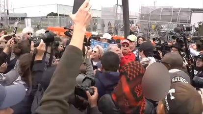 ICE supporters face off against anti-ICE agitators in New Jersey