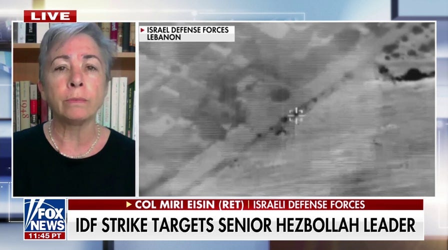  Col. Miri Eisin: Israel is putting Hezbollah on the defensive for the first time
