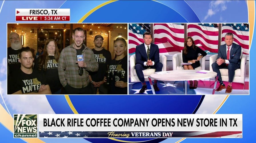 Veteran-owned coffee company opens new Texas store