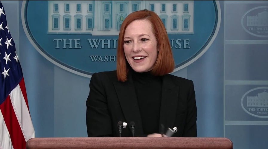 Psaki asked whether she's being courted by CNN and MSNBC