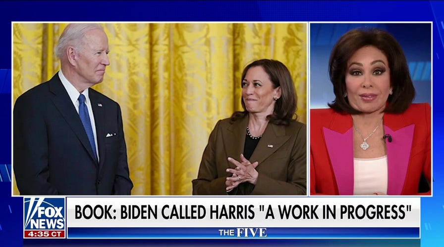 New book shares the 'dirt' on how Biden 'truly feels' about Kamala: Judge Jeanine Pirro