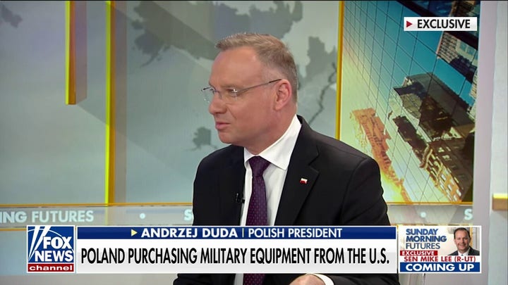 Polish President Andrzej Duda calls for strengthening NATO, arming Ukraine to thwart 'Russian imperialism'