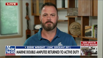 Retired Marine double-amputee reflects on Memorial Day