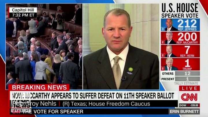 Rep.-elect Troy Nehls spars with CNN's Erin Burnett