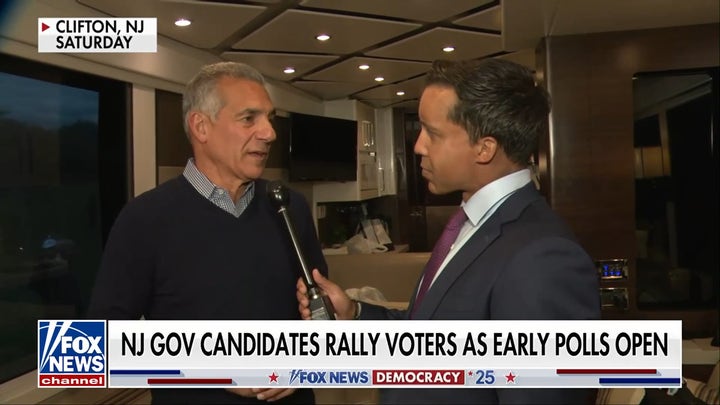 New Jersey gubernatorial candidates rally voters ahead of Election Day
