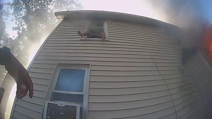 Bodycam videos capture dramatic rescue of New Jersey child from fire