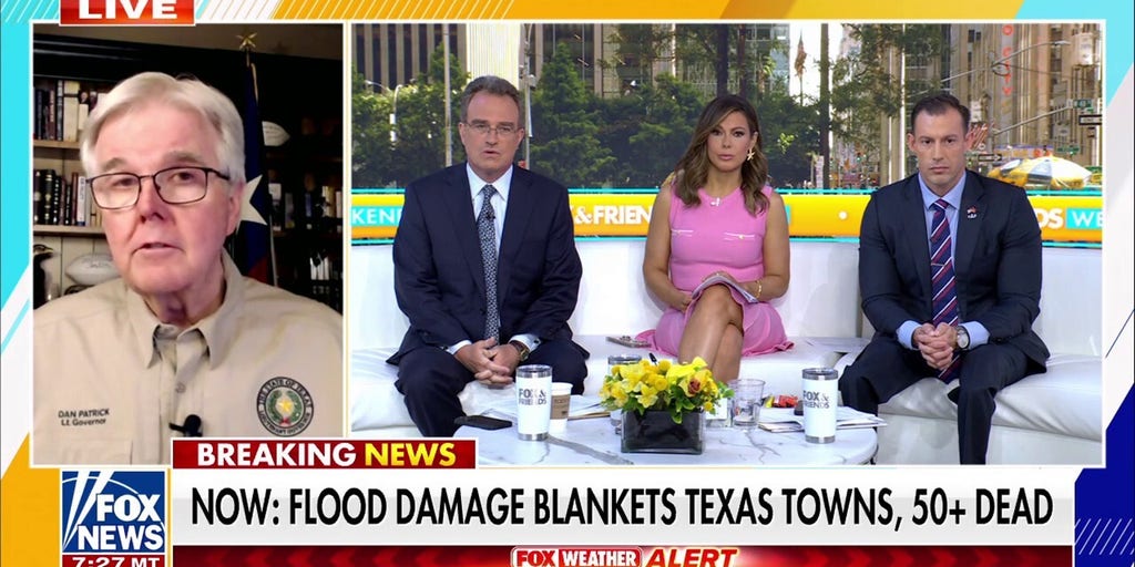 Texas lieutenant governor touts state's 'aggressive' recovery efforts after deadly floods