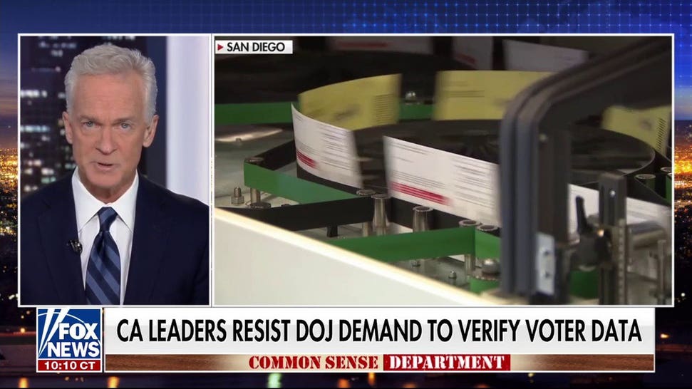 Trace Gallagher: California election officials ‘doth protest too much’