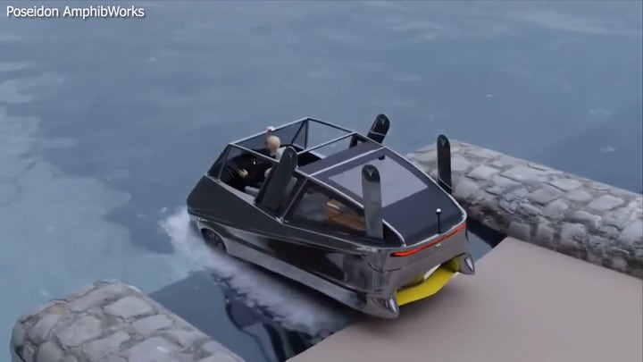 'CyberGuy': A car-boat combo that can hit the road or the water with the same vehicle