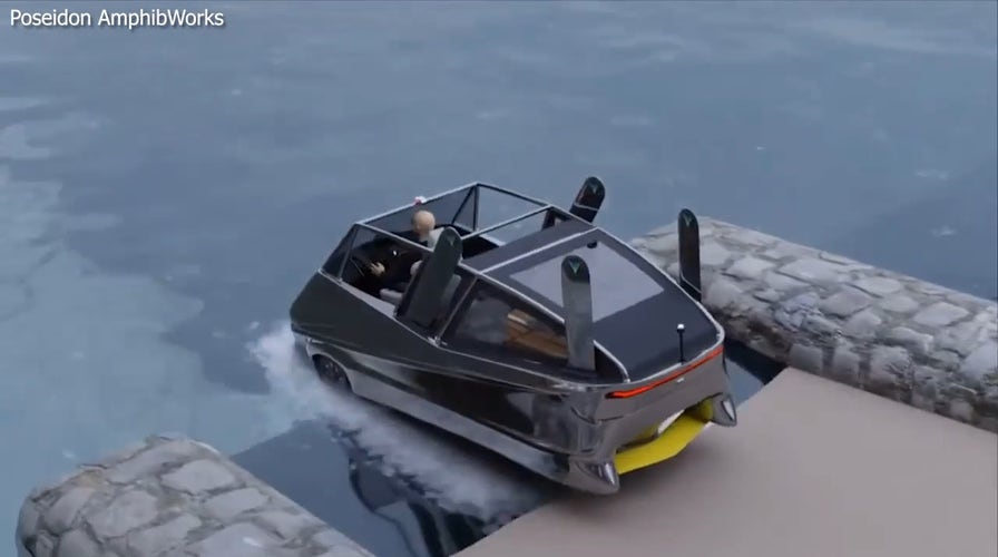 'CyberGuy': A car-boat combo that can hit the road or the water with the same vehicle