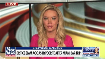 Kayleigh McEnany rips AOC's 'middle-schooler' response after critics called out maskless Florida bar trip