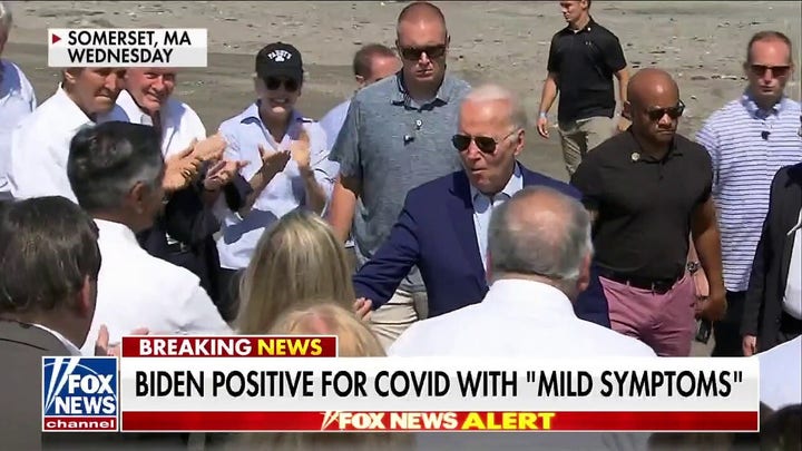 Biden goes into isolation after testing positive for COVID
