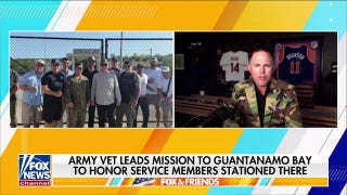 Army veteran honors service members stationed at Guantanamo Bay