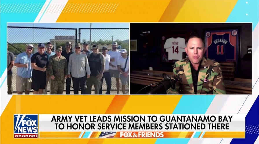 Army veteran honors service members stationed at Guantanamo Bay