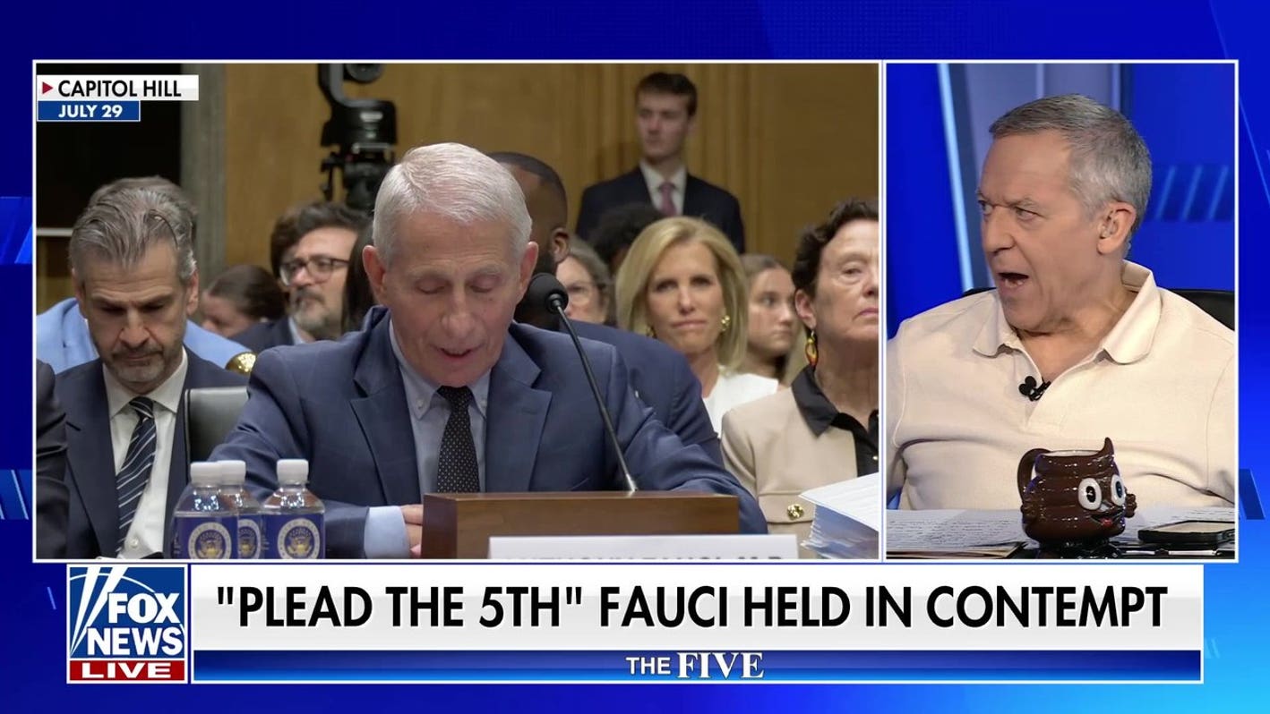 Trump backs DOJ's Fauci contempt referral
