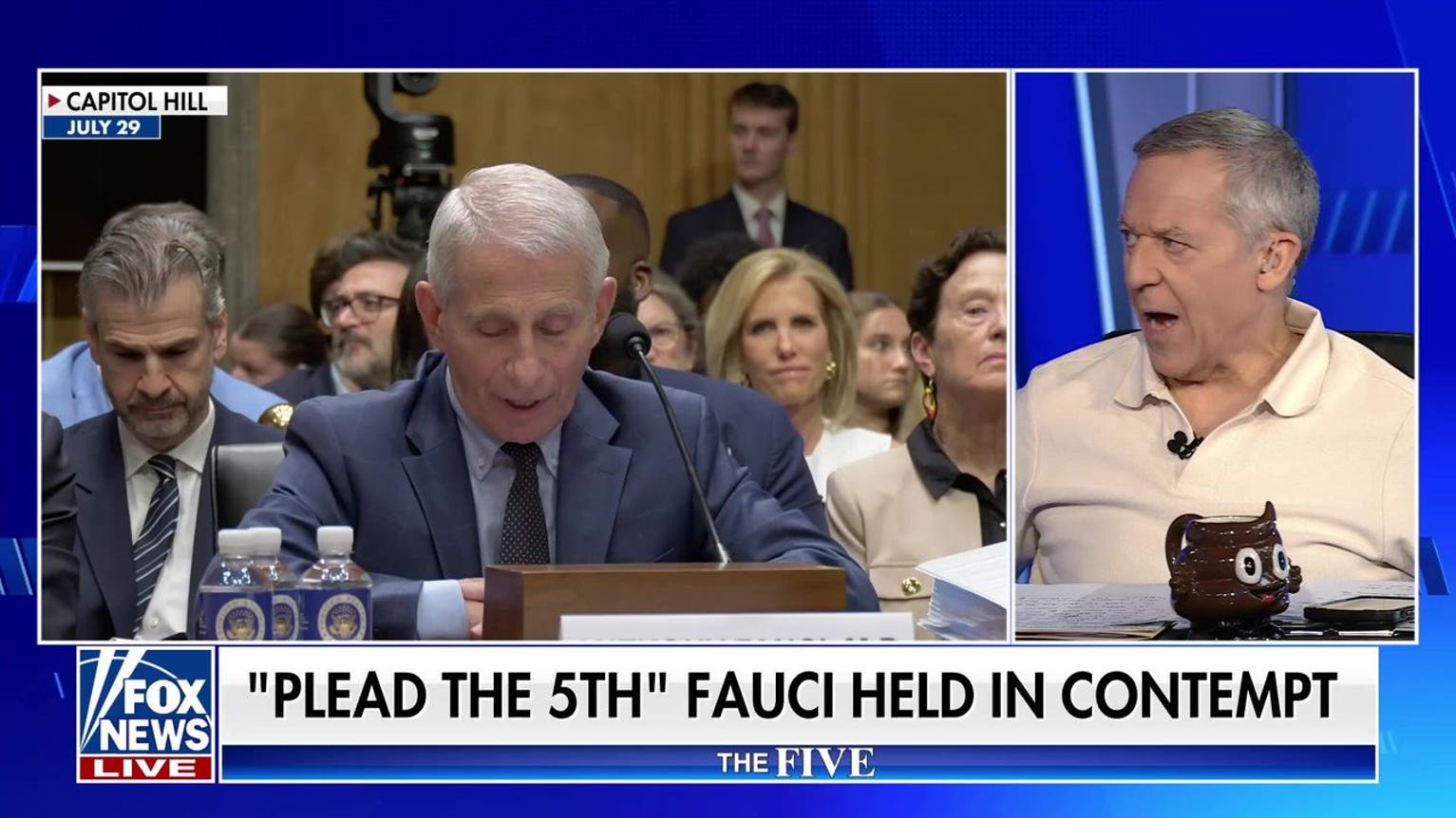 Trump backs DOJ's Fauci contempt referral